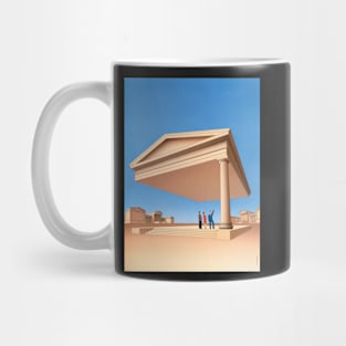 guy billout one column Mug